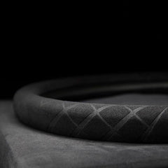 Tesla Model 3/Y Alcantara Steering Wheel Caps Cover - Evooor