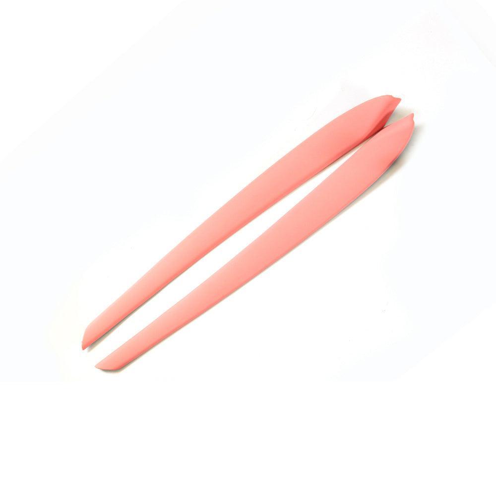 Tesla Model 3 Door Trim Cover Wrap ABS Matte Carbon Fiber Pattern (2 PCS) (2021-2023) - Evooor