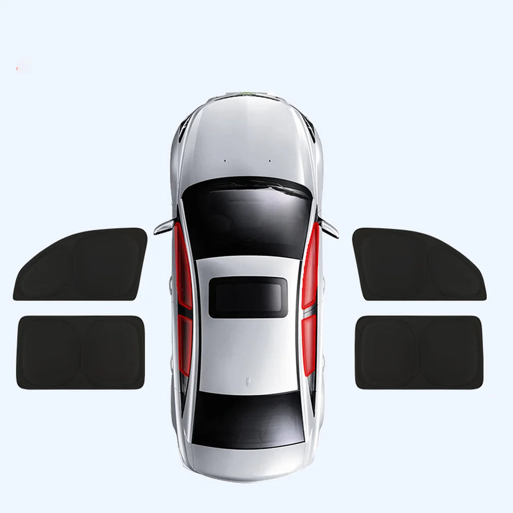 Privacy & Thermal Insulation Sunshade Curtains Camping Sun Visor For VW ID.4 2021-2025 - Evooor