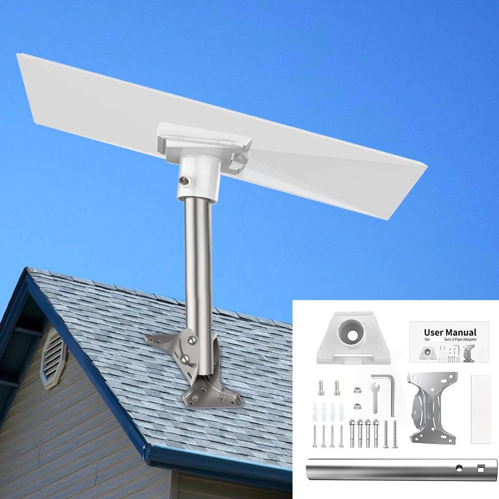 Universal Satellite Dish Roof Mounting Bracket for Starlink Gen 3 Systems - Evooor