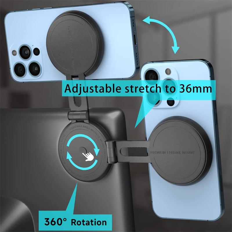Model 3/Y Magnetic Phone Holder Foldaway Invisible With MagSafe For Tesla(2017-2023) - Evooor