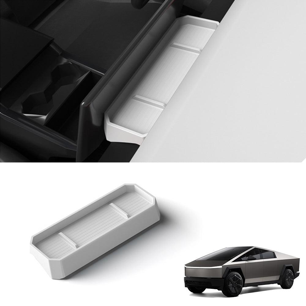 Silicone Center Console Behind Screen Storage Tray for Cybertruck - Evooor