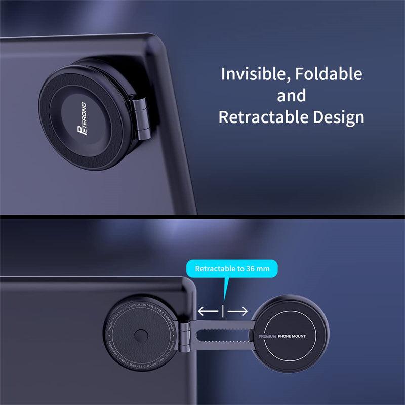 Model 3/Y Magnetic Phone Holder Foldaway Invisible With MagSafe For Tesla(2017-2023) - Evooor