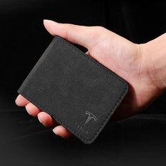 Tesla Alcantara Key Card Holder Key Card Sleeve Wallet For Model S X 3 Y - Evooor
