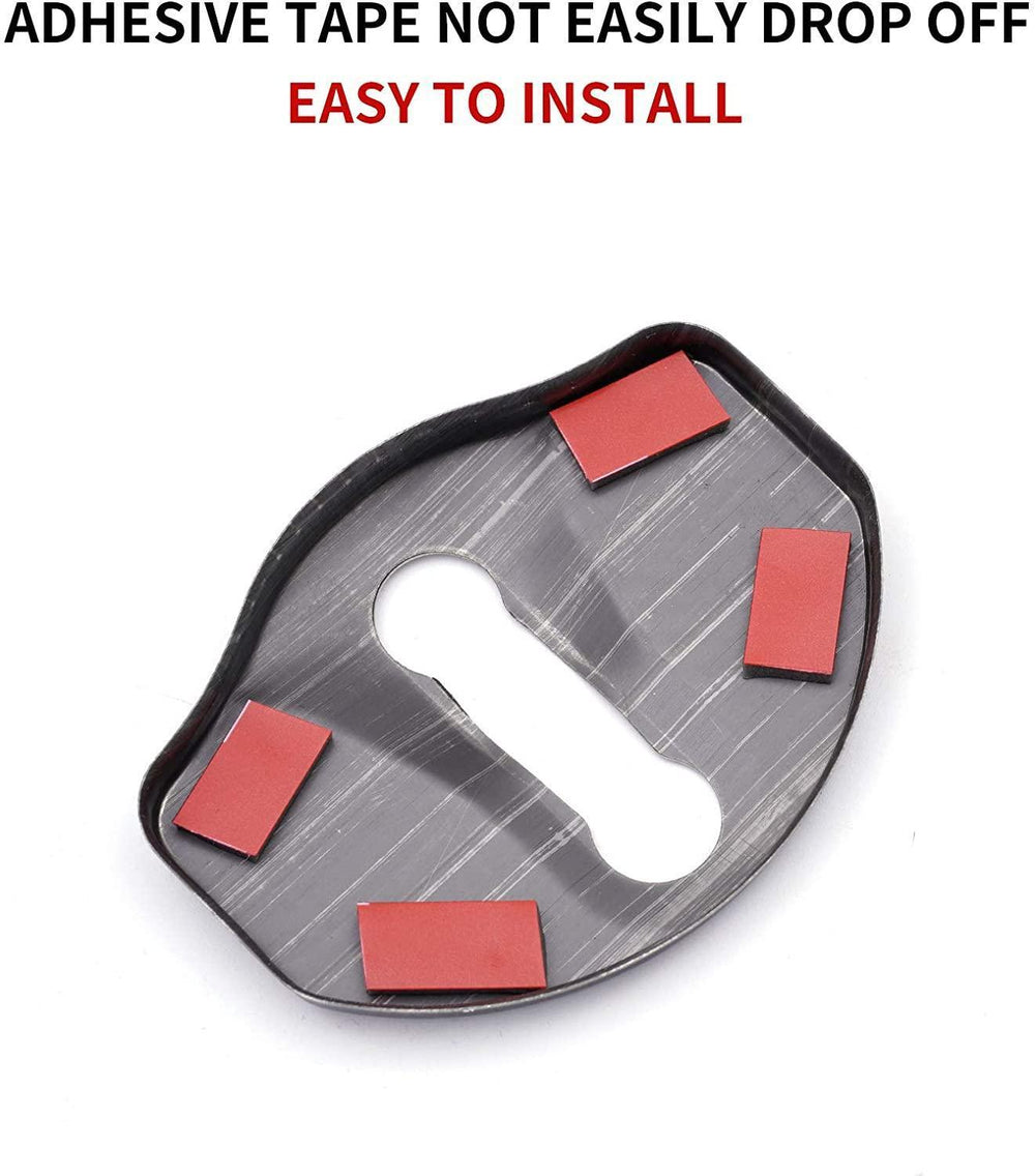 Tesla Model 3/Y Door Latch Lock Covers CF Coated (Set Of 4) - Evooor