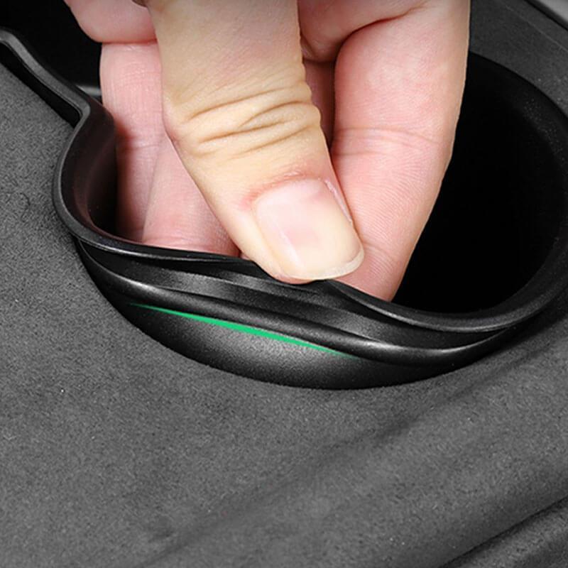 Model X/S Cup Holder Insert For Plaid/Long Range Version For Tesla (2021-2023) - Evooor