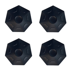 Center Hub Caps Lug Nut Heptagonal Covers for Tesla Cybertruck (4 Pcs) - Evooor