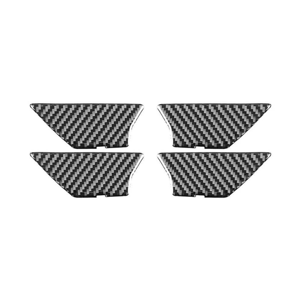 Carbon Fiber Inner Door Handle Bowl Trim Sticker For VW ID.4 2021+ - Evooor
