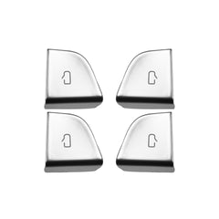 Set of 4 Protective Covers for Door Switch Buttons Compatible with 2024 Tesla Model 3 - Highland Green - Evooor