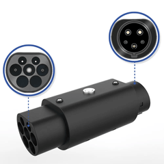 Electric Vehicle Charging Adapter for Type 2 to Type 1 Connection - Evooor