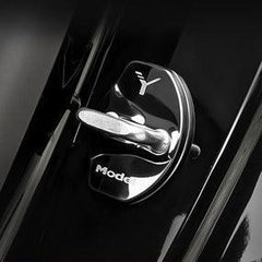 Tesla Model 3/Y Door Latch Lock Covers CF Coated (Set Of 4) - Evooor