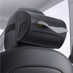 Model 3/Y Hidden Multifunctional Silicone Paper Drawer Car Tissue Box For Tesla - Evooor