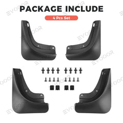 No-Drill Front & Rear Fender Mud Flaps for Tesla Model Y Juniper 2025+