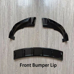 ABS Front Bumper Lip For VW ID.4 2021–2024 - Evooor