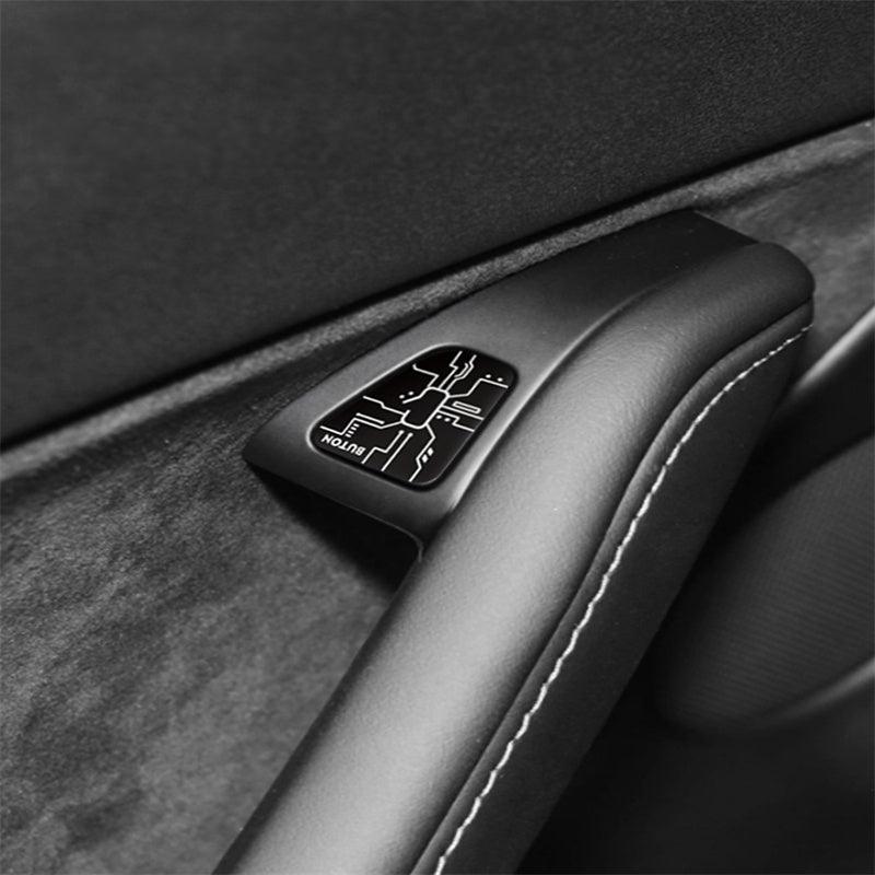 Tesla Model 3/Y Door Button Sticker Film - Evooor