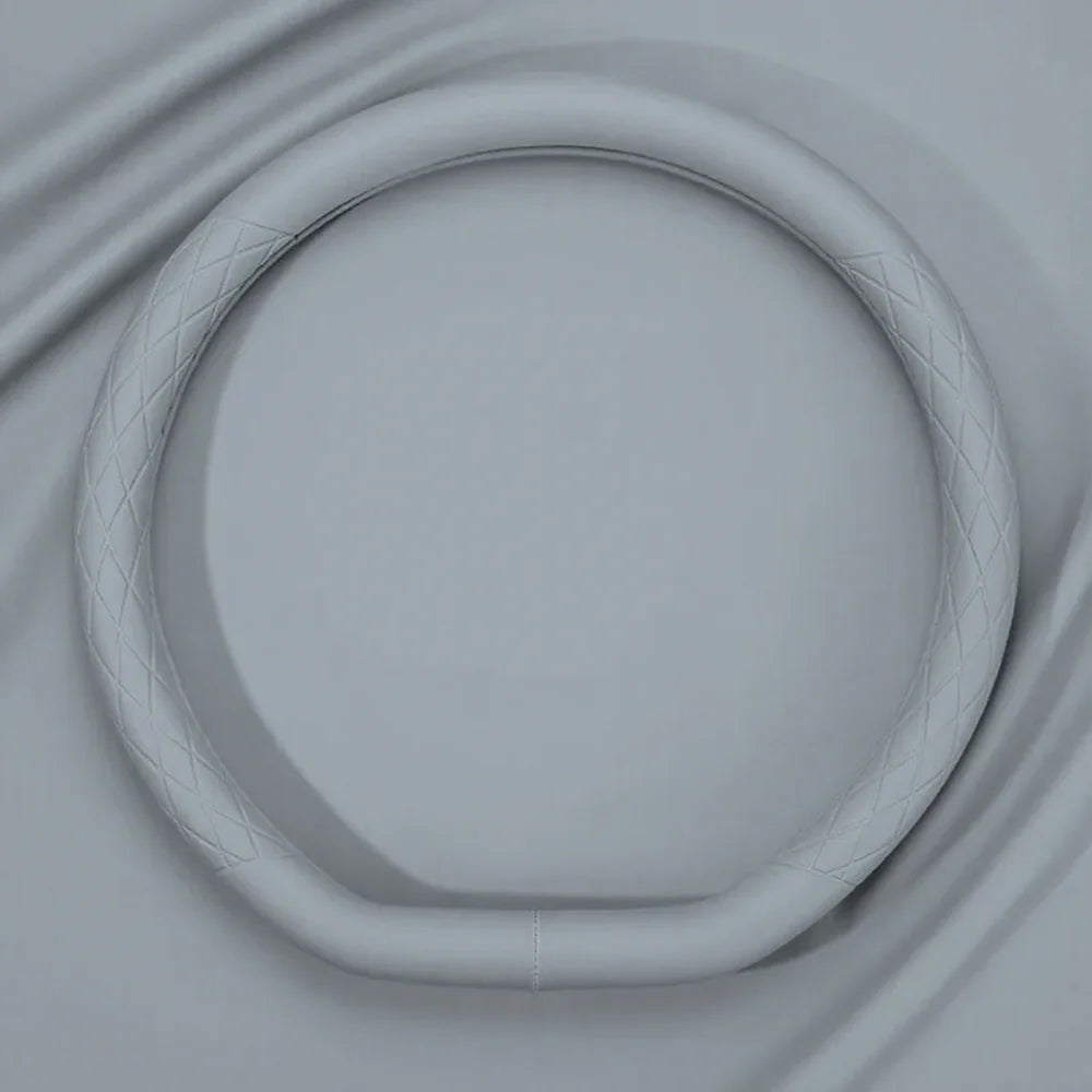 Nappa Leather D-Shaped Steering Wheel Cover For VW ID.3 2025 - Evooor