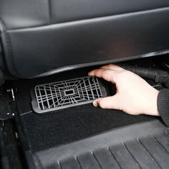 Tesla Model 3 Highland Protective Cover for Air Outlet Under Seat Console Outlet Protector Grille (2PCS) - Evooor