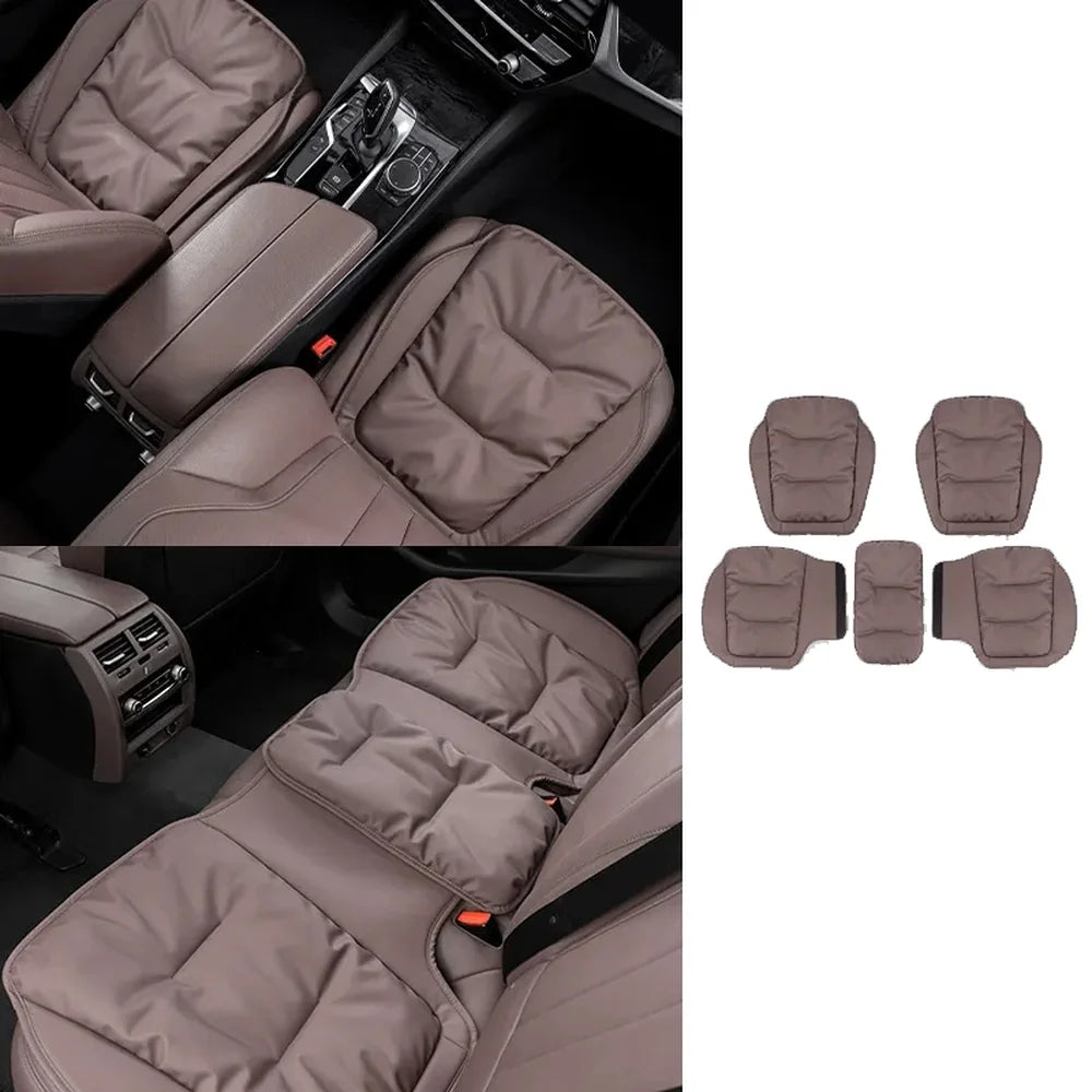 Nappa Leather With Velvet Car Seat Cushion For VW ID.3 2021-2025 - Evooor