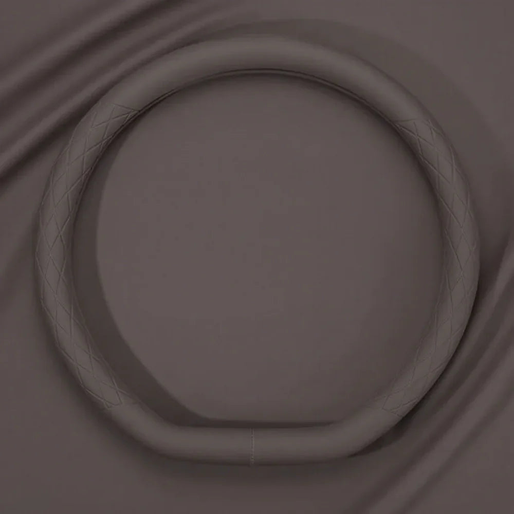 Nappa Leather D-Shaped Steering Wheel Cover For VW ID.3 2025 - Evooor