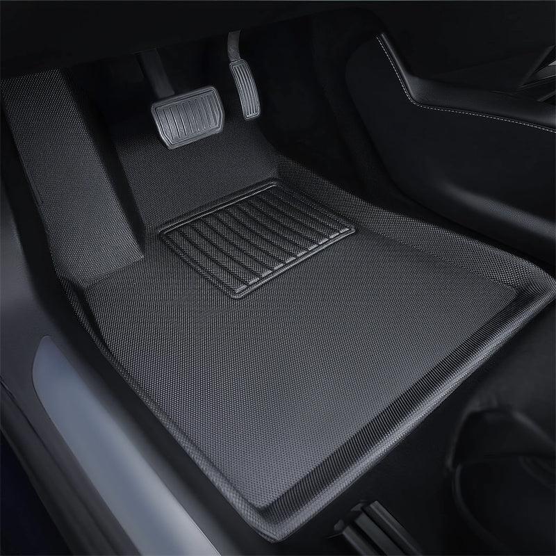 Tesla All Weather XPE Interior Floor Mats Cargo Liners Set for 2022-2024 Model S - Evooor
