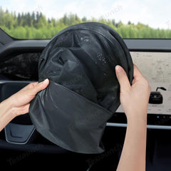High-Quality Mesh Sunroof Shade with Electrostatic Adhesion for Tesla Model X - Front Windshield Sun Protection Solution - Evooor