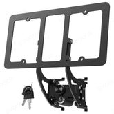 Model 3/Y No Drill Front License Plate Holder, Anti-theft Front License Plate Bracket Mounting Kit For Tesla(2017-2024) - Evooor