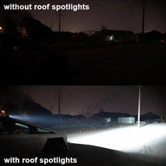 Off-Road & Overland Roof Spotlights and Front Bumper Light Bar for Cybertruck - Evooor