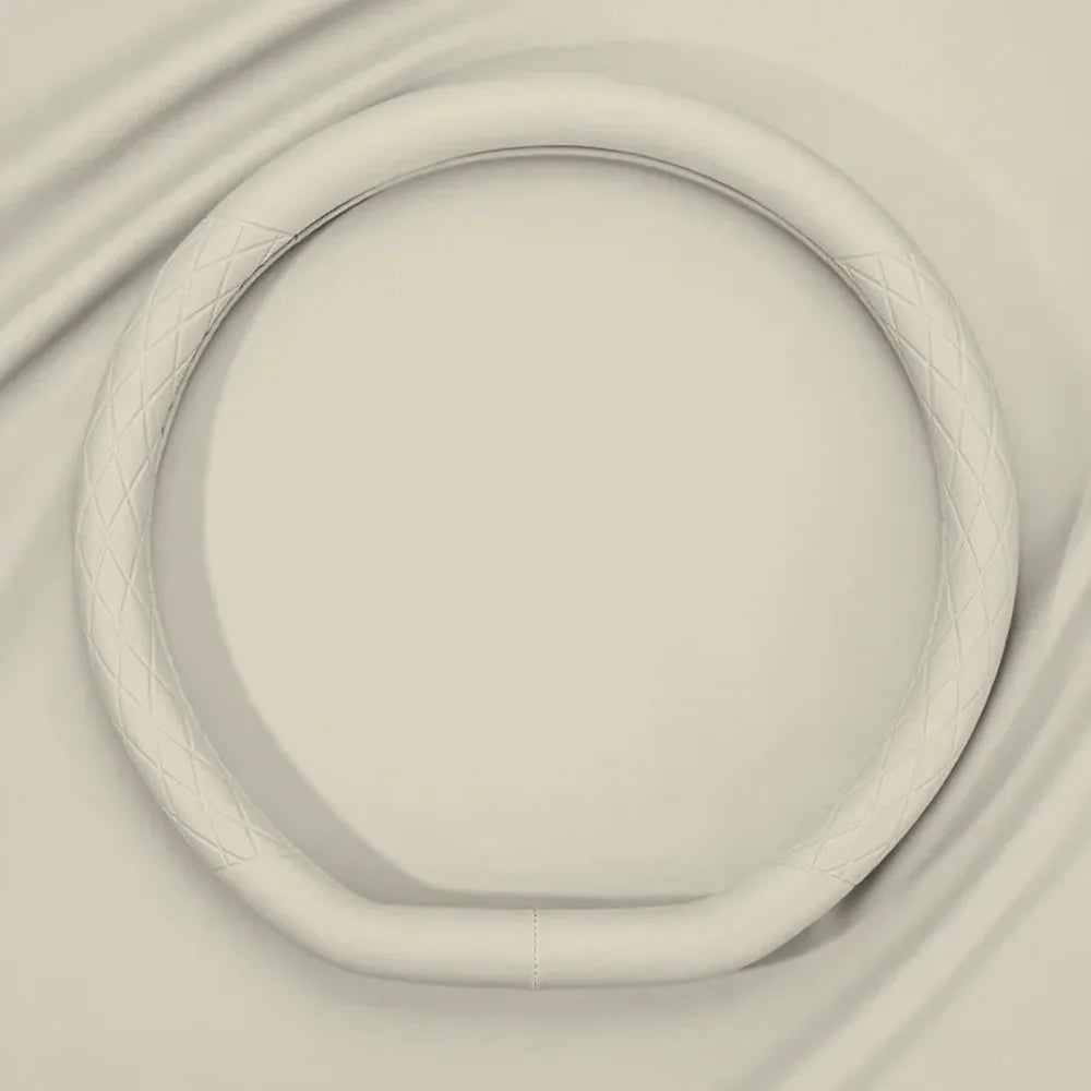 Nappa Leather D-Shaped Steering Wheel Cover For VW ID.3 2025 - Evooor