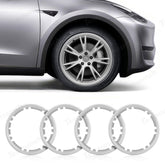 Enhanced Rim Guard for Tesla Model Y 19" Gemini Wheels - Protects Against Damage (Not Compatible with Stock Wheel Covers) - Evooor