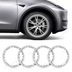 Enhanced Rim Guard for Tesla Model Y 19" Gemini Wheels - Protects Against Damage (Not Compatible with Stock Wheel Covers) - Evooor