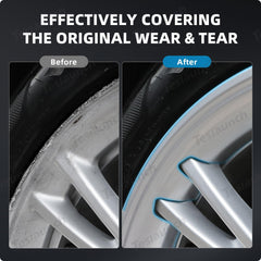 Enhanced Rim Guard for Tesla Model Y 19" Gemini Wheels - Protects Against Damage (Not Compatible with Stock Wheel Covers) - Evooor