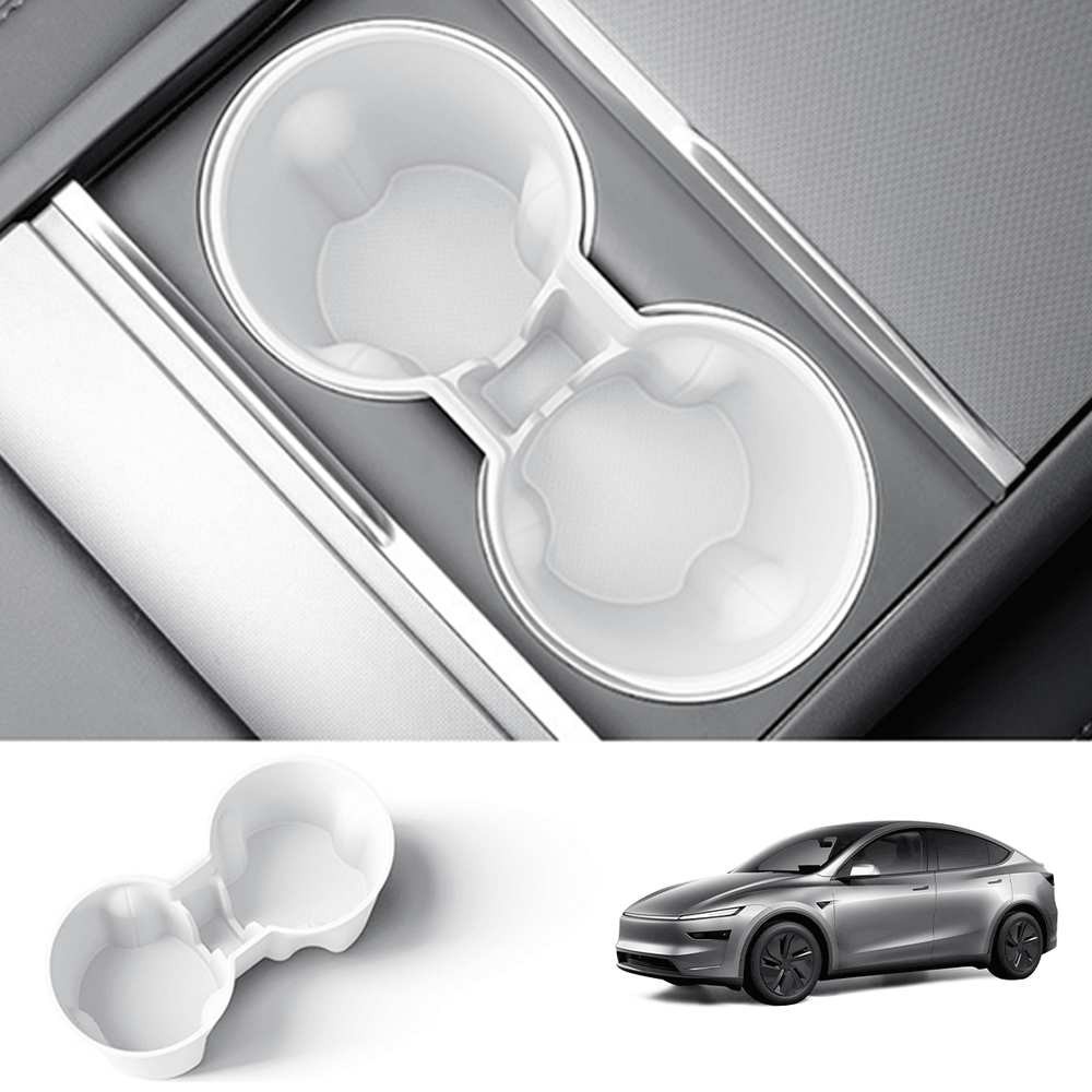 Cup Holder Insert for Tesla Model Y Juniper 2025+ - Evooor