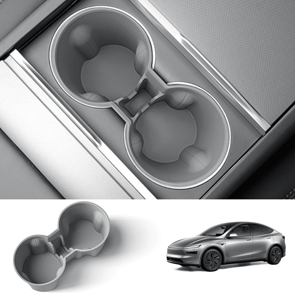 Cup Holder Insert for Tesla Model Y Juniper 2025+ - Evooor