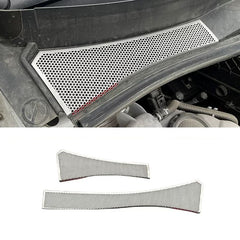 Stainless Steel Front Hood Dust Protection Cover For VW ID.3 2021-2025(2Pcs) - Evooor