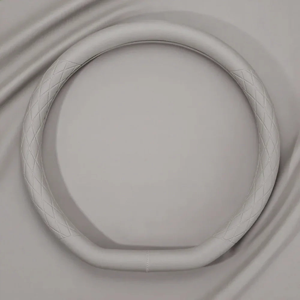 Nappa Leather D-Shaped Steering Wheel Cover For VW ID.3 2025 - Evooor