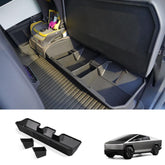 Cybertruck Rear Seat Organizer with Hidden Compartment Storage - Evooor