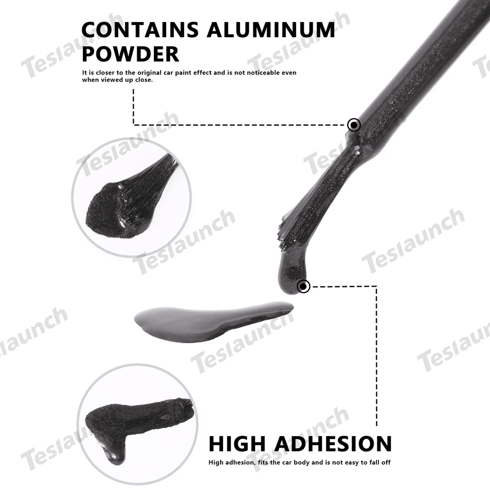 Tesla Model Y Wheel Rims Touch-Up Paint Kit for 19'' Apollo/Gemini Wheels - Evooor