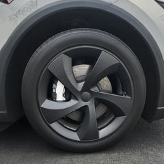 Tesla Model Y Juniper 2025+ 19'' Full-Cover Twist Spoke Wheel Covers Set - Pack of 4