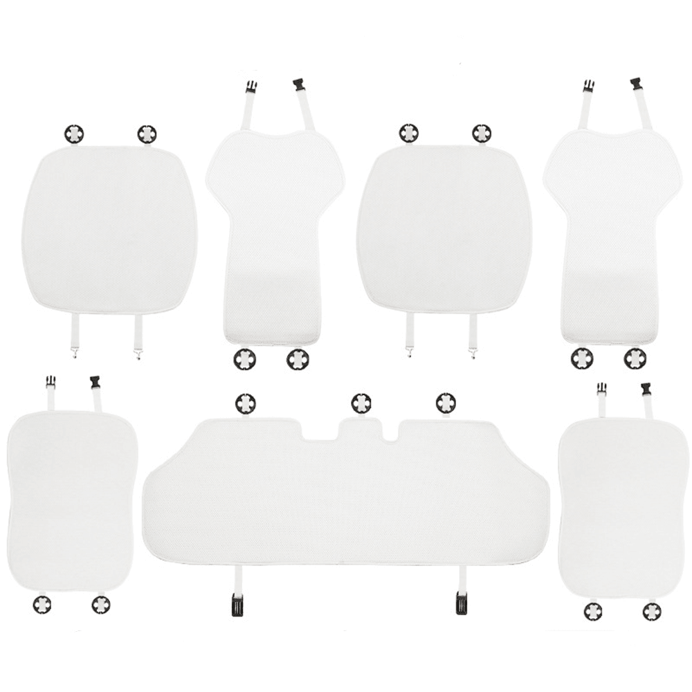 Premium Cooling Car Seat Cushion for Tesla Model 3/Y - Ultra Breathable Ice Silk Technology - Evooor