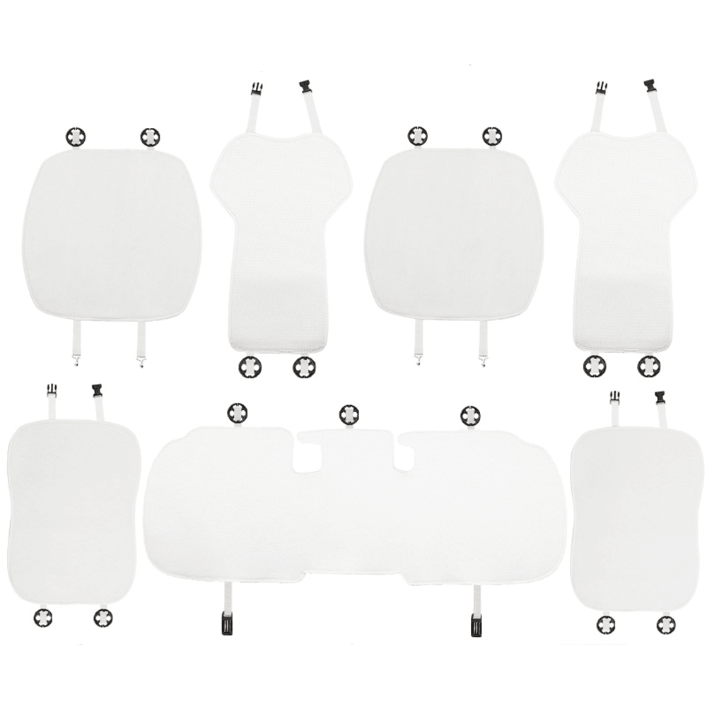 Premium Cooling Car Seat Cushion for Tesla Model 3/Y - Ultra Breathable Ice Silk Technology - Evooor