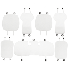 Premium Cooling Car Seat Cushion for Tesla Model 3/Y - Ultra Breathable Ice Silk Technology - Evooor