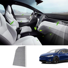Cabin Air Filter & HEPA Filter with Activated Carbon for Tesla Model X - Evooor