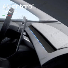 2024 Model 3 Highland Alcantara Dashboard Air Outlet Cover Sticker For Tesla - Evooor