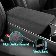 Model 3/Y Alcantara Armrest Cover for Tesla(2017-2024) - Evooor