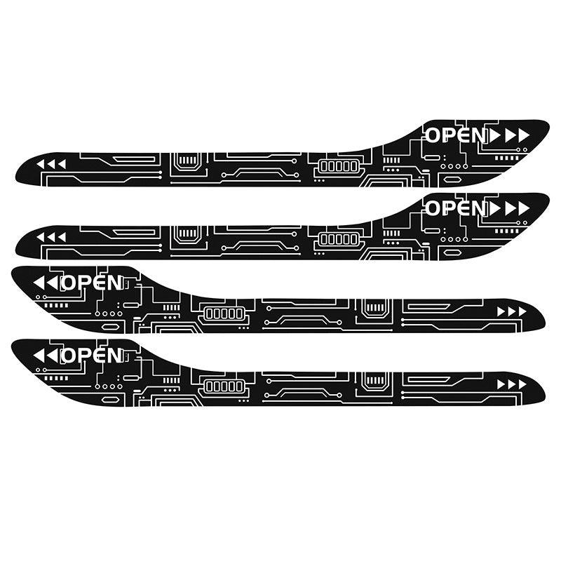 Door handle protection film For Tesla Model 3/Y (4pcs) - Evooor