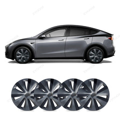 Model Y 19'' Gemini Wheels Cover Hubcaps Replacement 4PCS for Tesla (2020-2023) - Evooor
