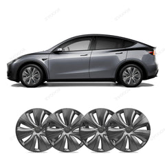 Model Y 19'' Gemini Wheels Cover Hubcaps Replacement 4PCS for Tesla (2020-2023) - Evooor