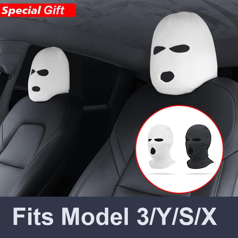 Tesla Model 3/Y/S/X Car Seat Headcover-Personalized Funny Hat - Evooor