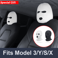 Tesla Model 3/Y/S/X Car Seat Headcover-Personalized Funny Hat - Evooor