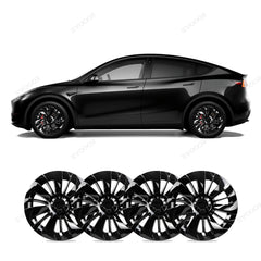 Model Y 19'' Gemini Wheels Cover Hubcaps Replacement 4PCS for Tesla (2020-2023) - Evooor